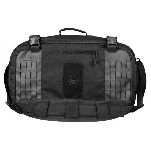 BS881001890999UNI FieldPatrolBag Black Horiz FRONT Square1