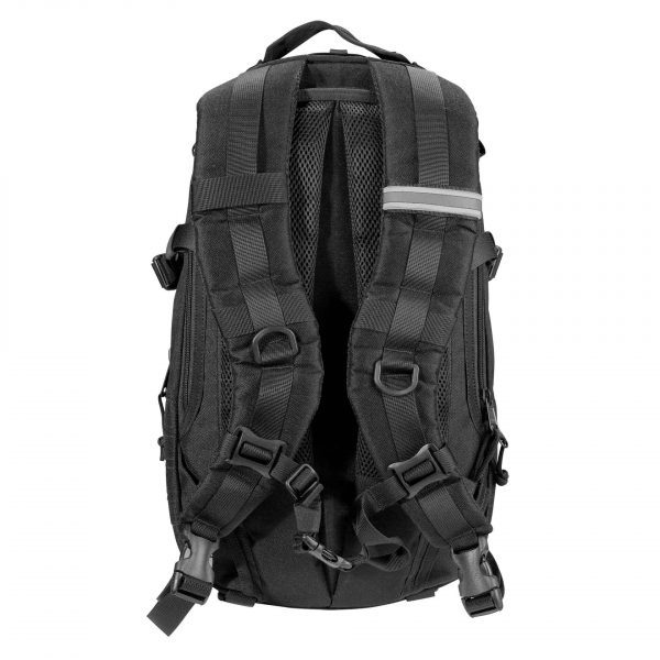 TACTICAL BACKPACK BLACK BACK