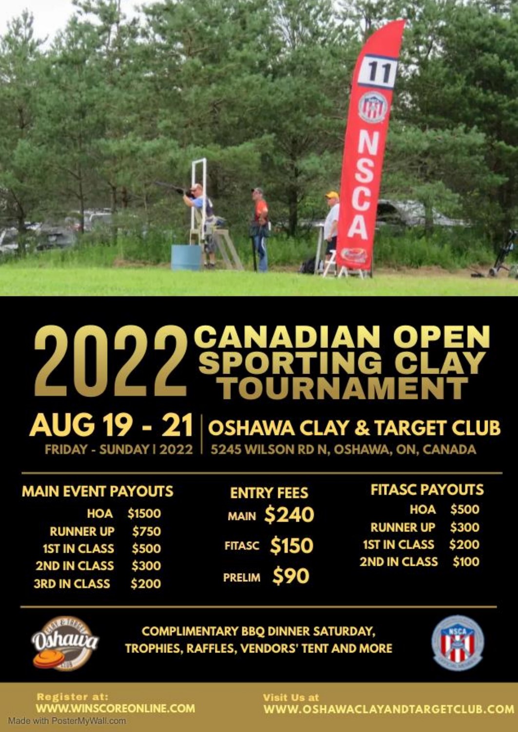 2022 Canadian Open Sporting Clay Tournament Oshawa