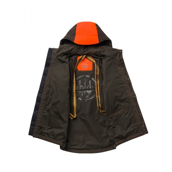 GU614T142908C4 THORN RESISTANT EVO JACKET BROWNBARK & ORANGE Close