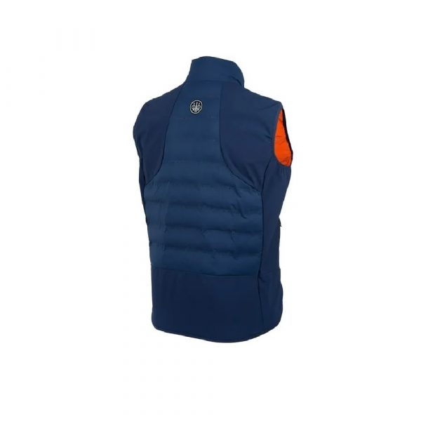 GU874T21960504 BEZOAR HYBRID VEST BLUE TOTAL ECLIPSE Back