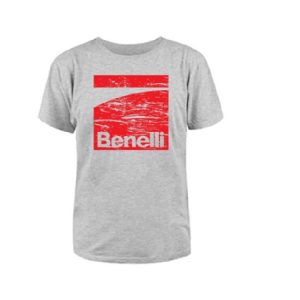 BEN CU7010 BENELLI LOGO TSHIRT LIGHT GREY