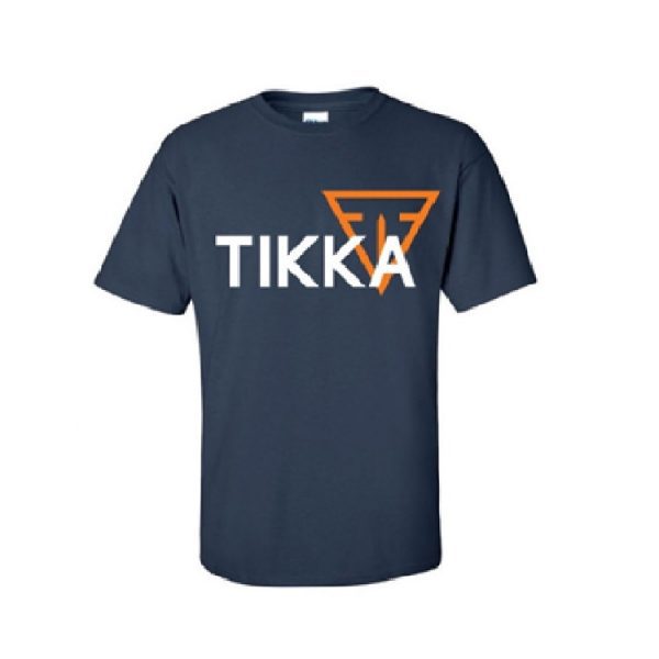 TKAN CU7007 TIKKA LOGO T SHIRT NAVY