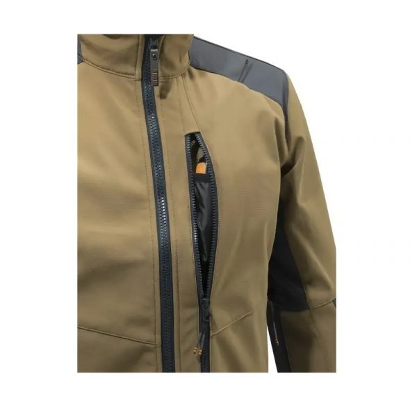 GU624T21140836 BUTTE SOFTSHELL JACKET OTTER Pocket