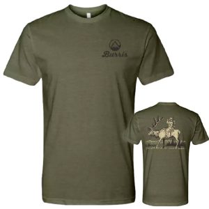 BT202HMG BURRIS T SHIRT ELK RIDER MILITARY GREEN New 2024