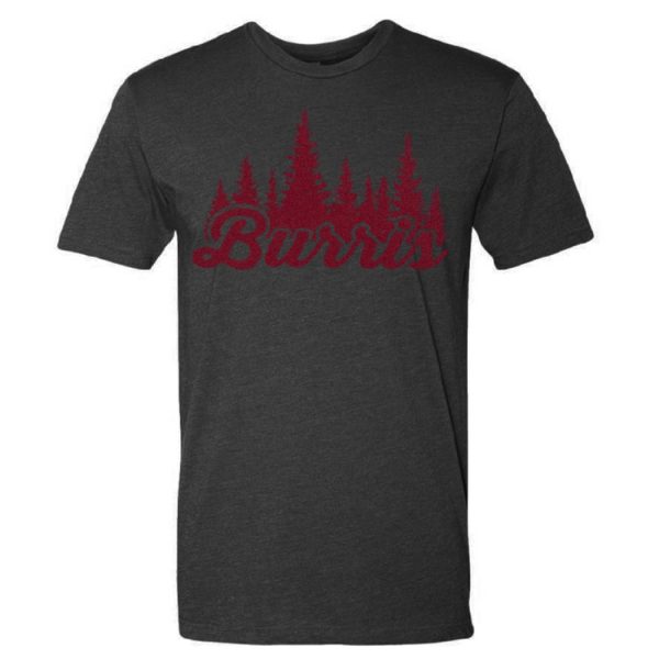 BT202C BURRIS T SHIRT TREES CHARCOAL Front