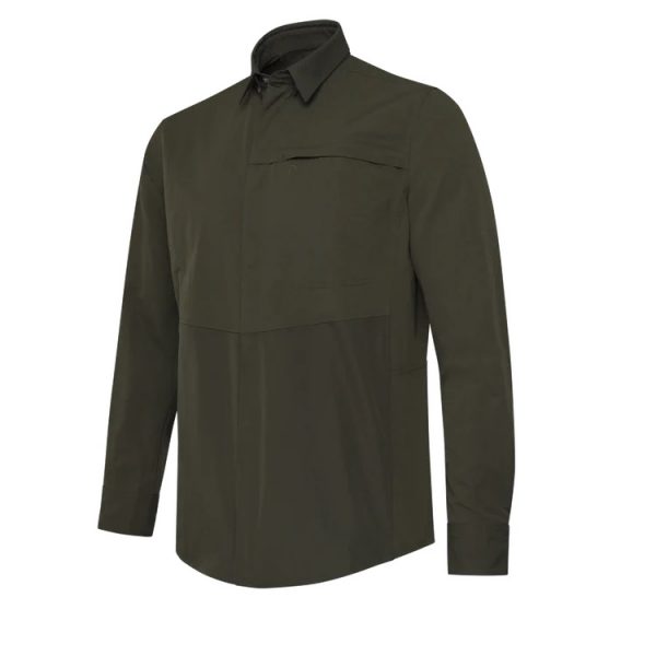 LU961T236507AA THORN RESISTANT SHIRT GREEN MOSS